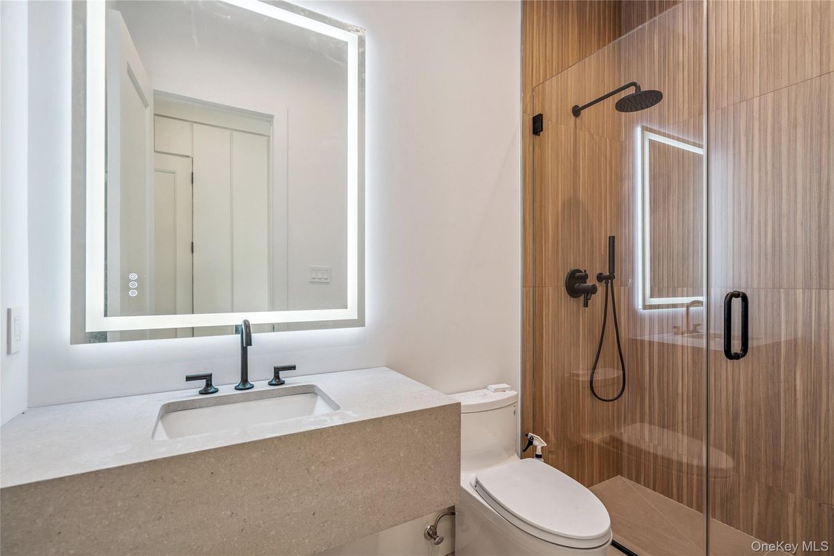 Bathroom, Glass Shower, Interior