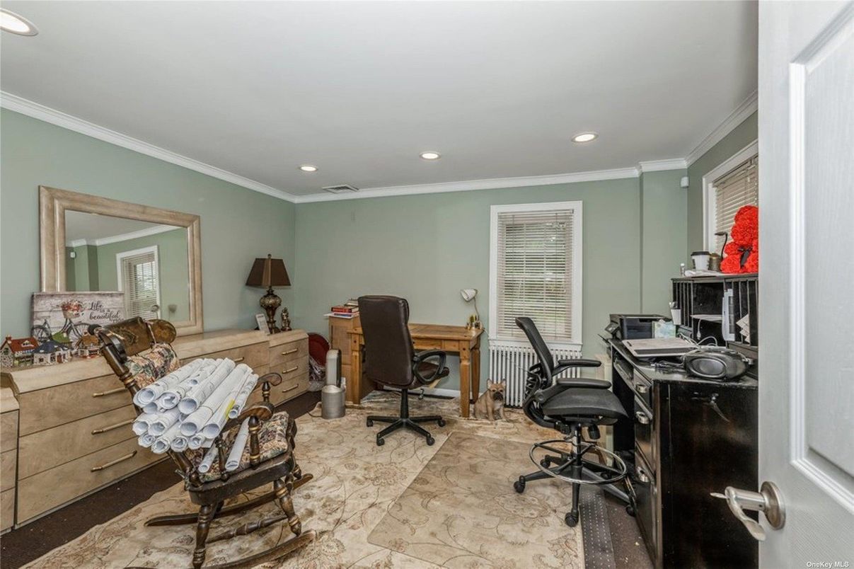 Home Office, Interior, Recessed Lighting