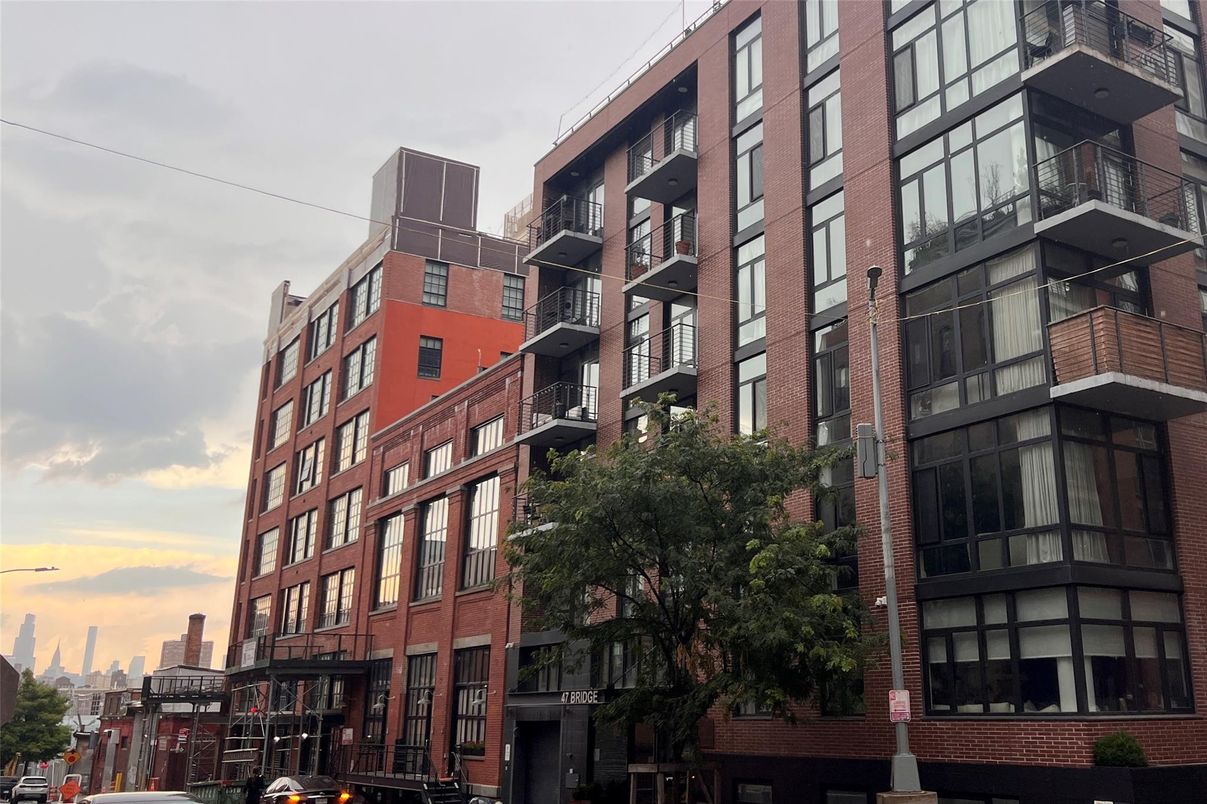 Exterior, Facade, Brick Facade, Condo Building