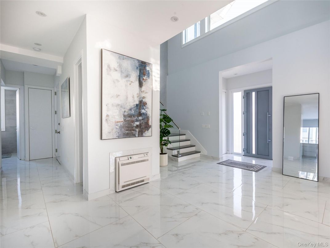 Interior, Marble, Recessed Lighting