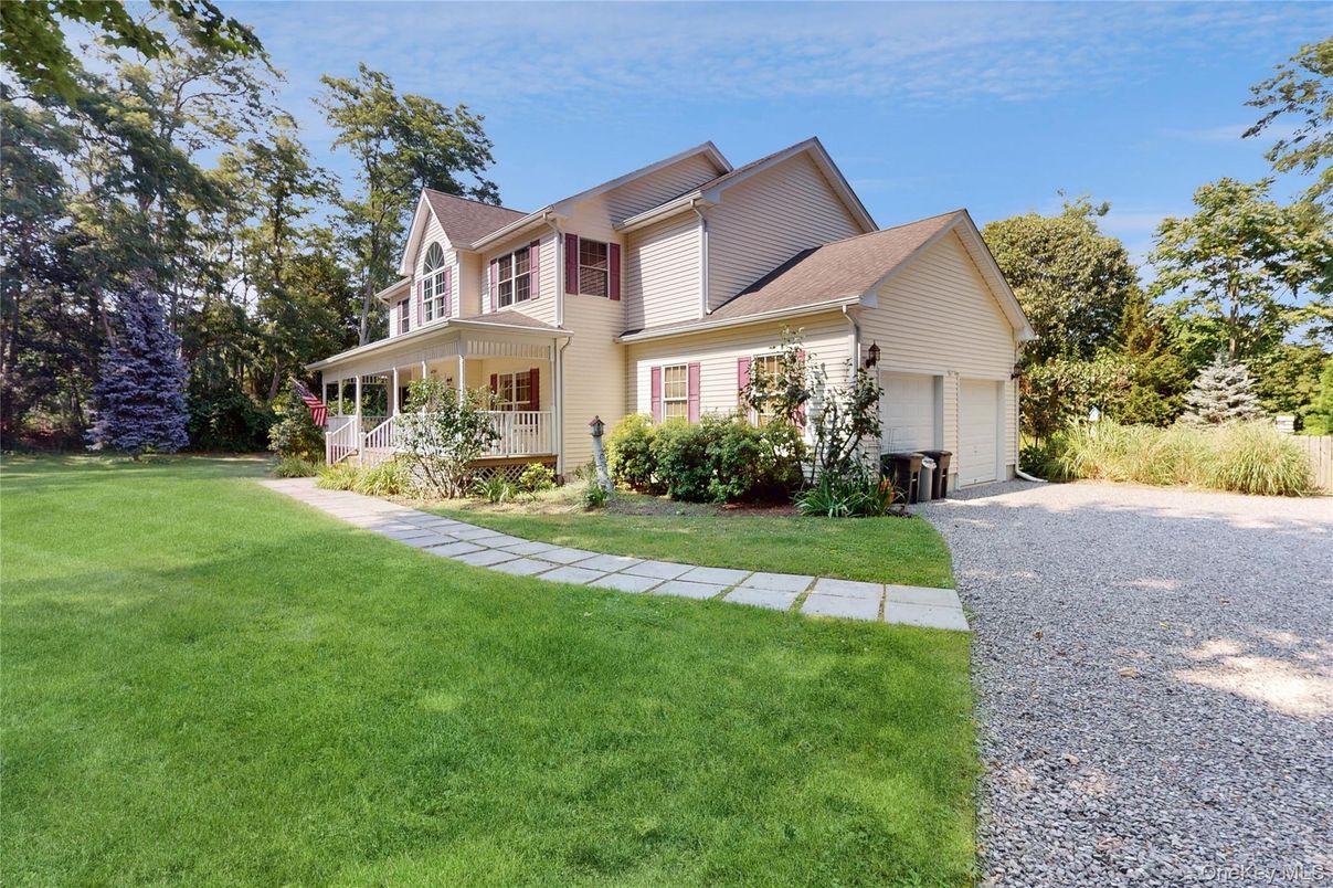 Attached, Backyard, Exterior, Facade, Farmhouse
