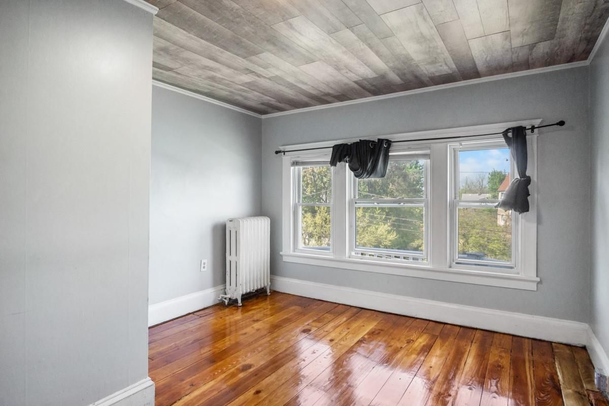 Empty room, Interior, Wooden Ceilings, Wood Texture Flooring
