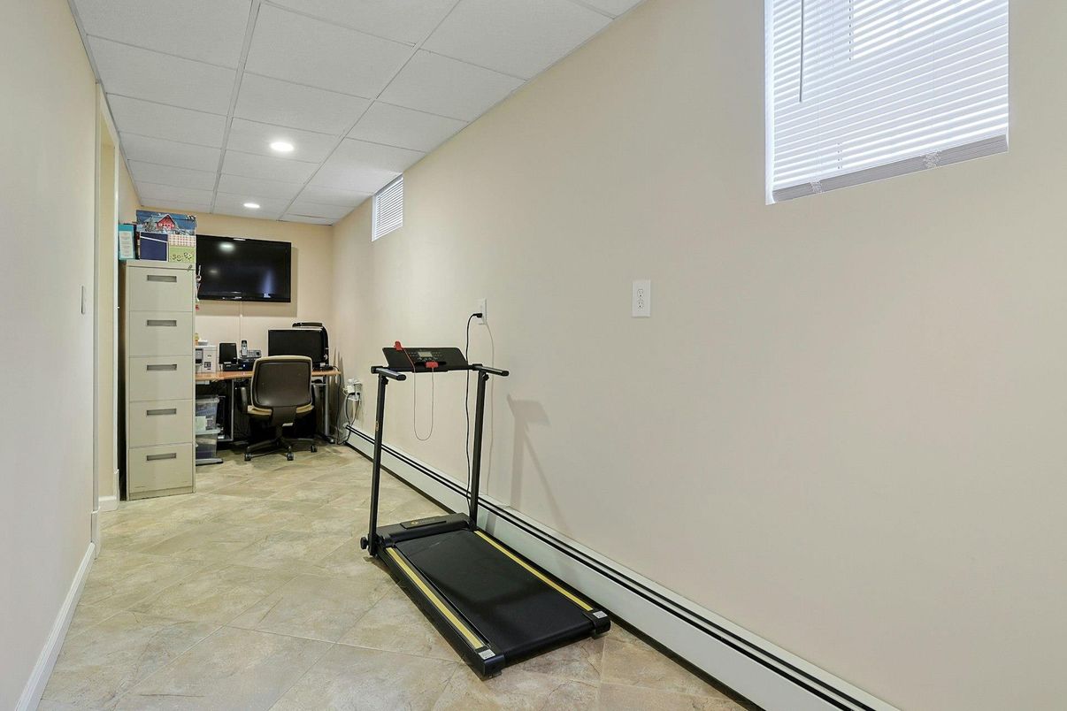 Home Office, Interior, Recessed Lighting