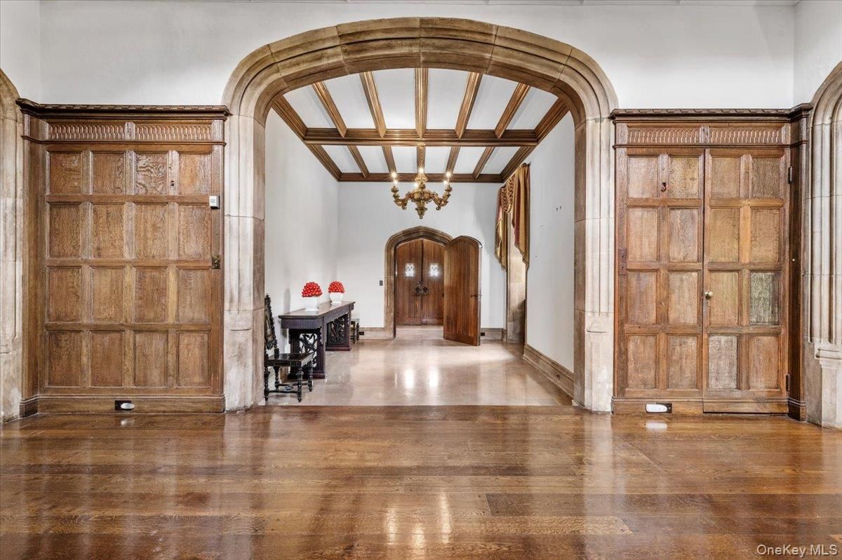 Chandelier, Interior, Wood Texture Flooring