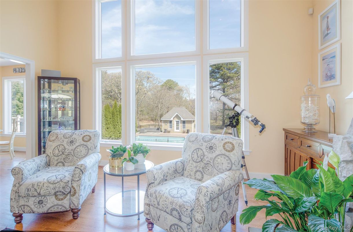 Interior, Sun Room, Wood Texture Flooring