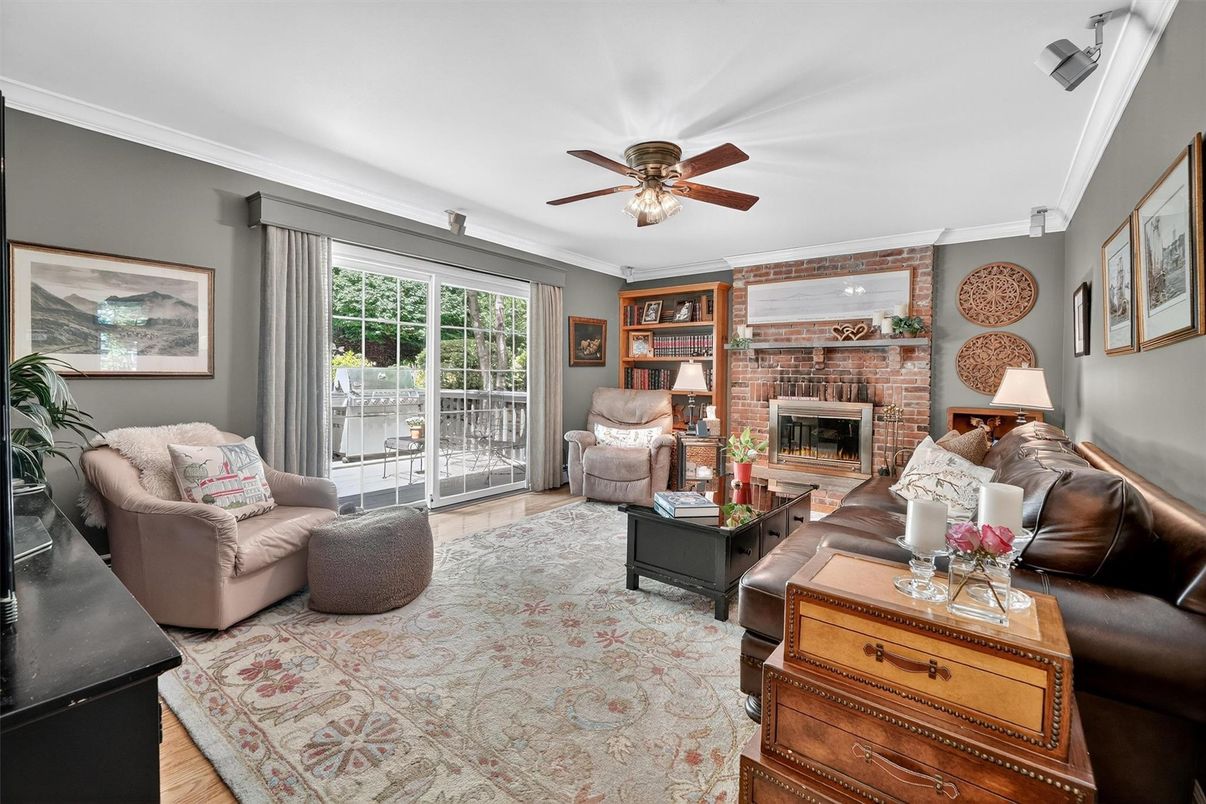 Fireplace, Interior, Living room, Wood Texture Flooring