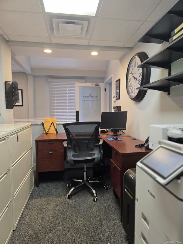 Home Office, Interior, Recessed Lighting