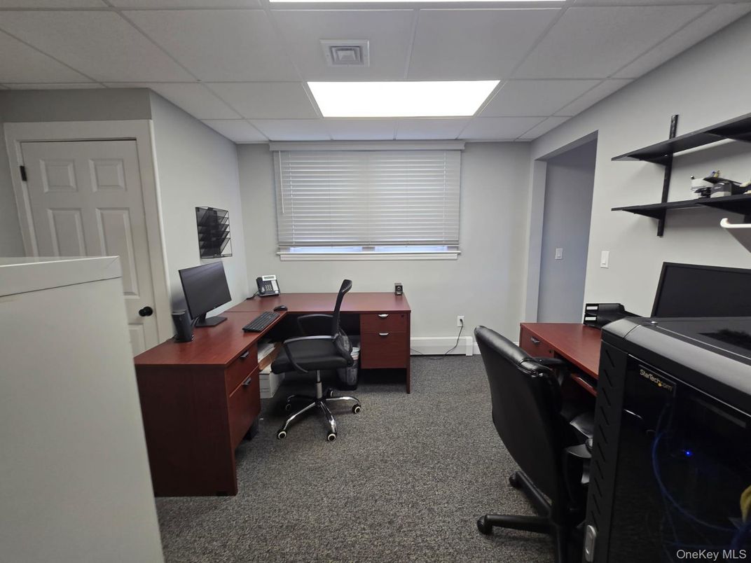 Home Office, Interior, Recessed Lighting