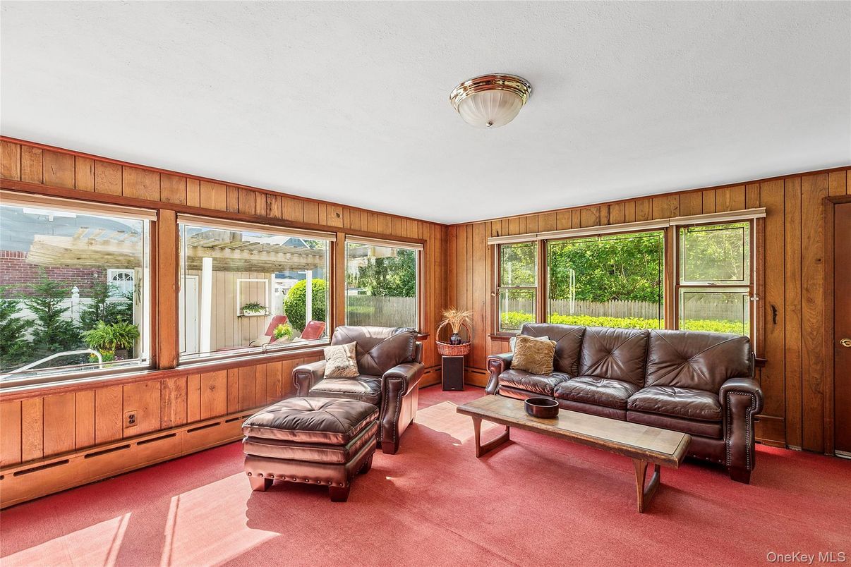 Interior, Living room, Wooden Walls