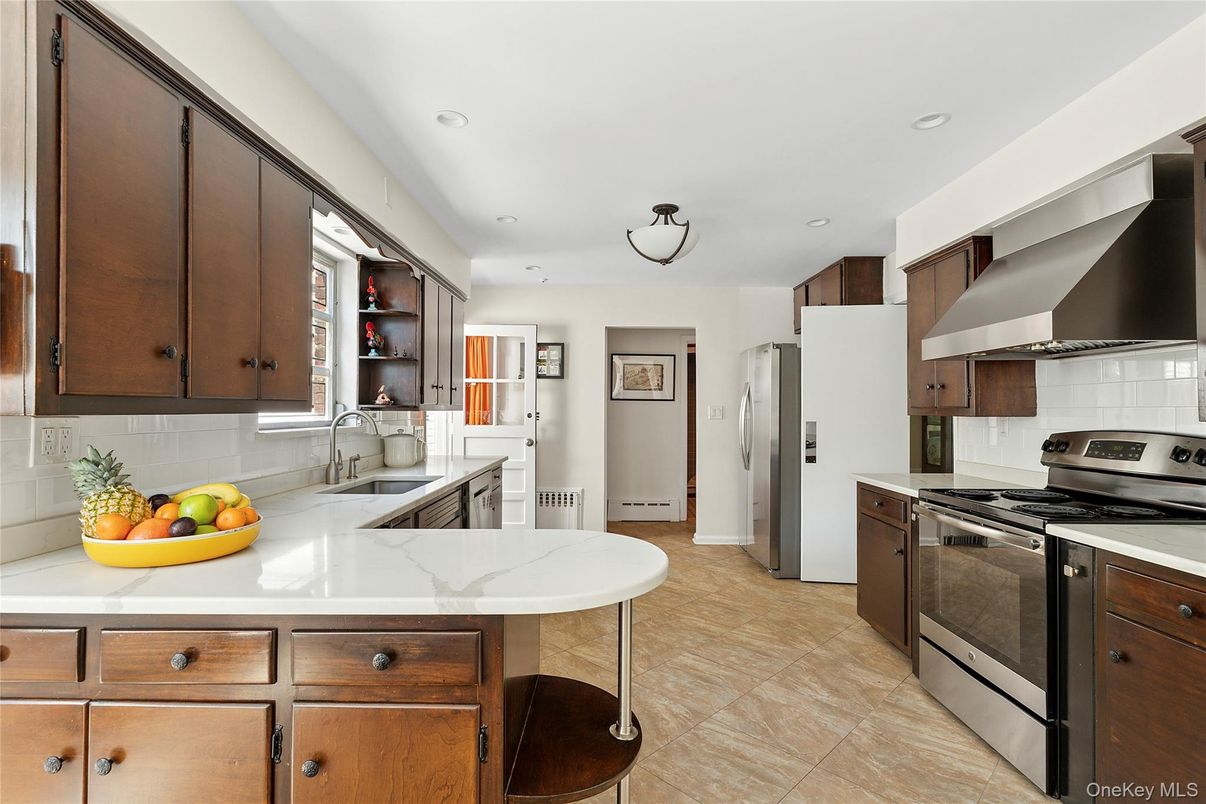 Interior, Kitchen, Recessed Lighting, Stainless Steel Appliances