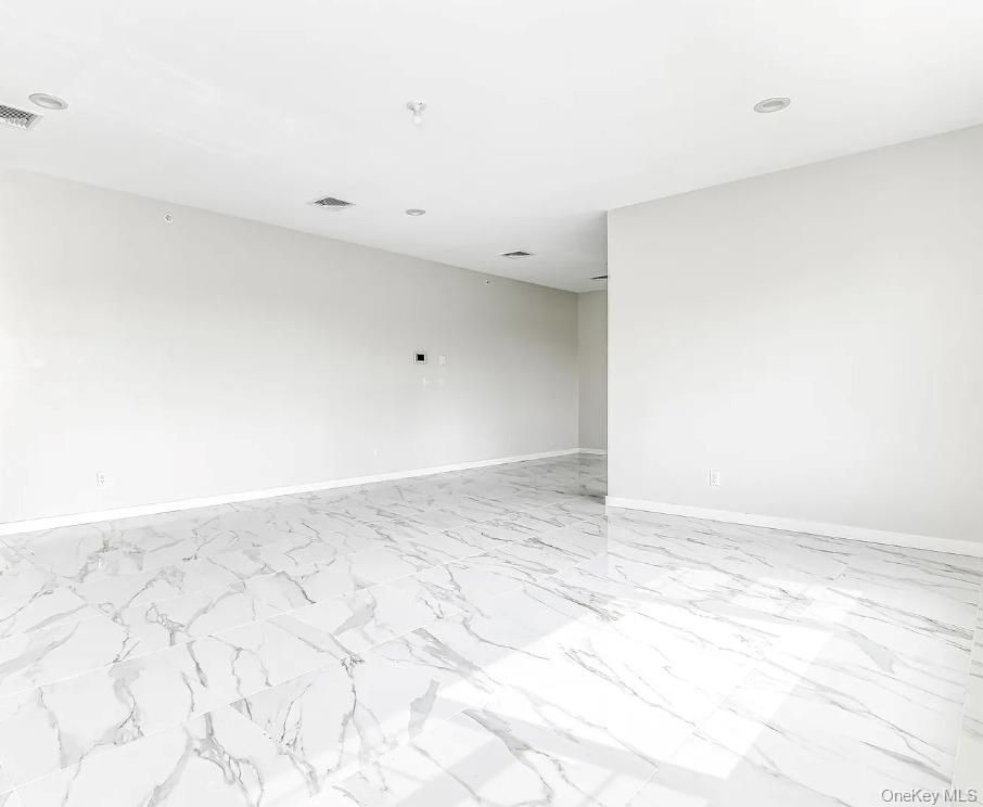 Empty room, Interior, Marble, Recessed Lighting