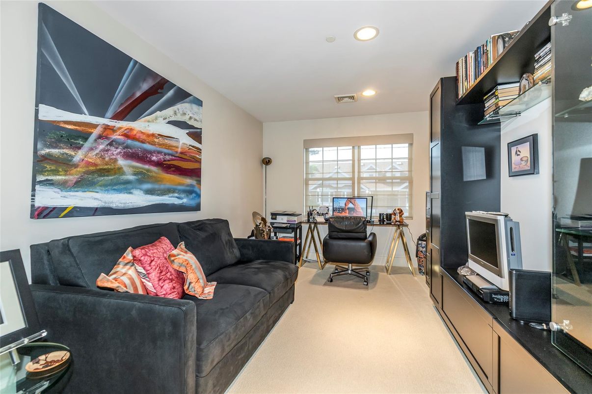 Home Office, Interior, Living room, Recessed Lighting