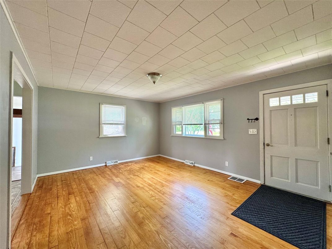 Empty room, Interior, Wood Texture Flooring
