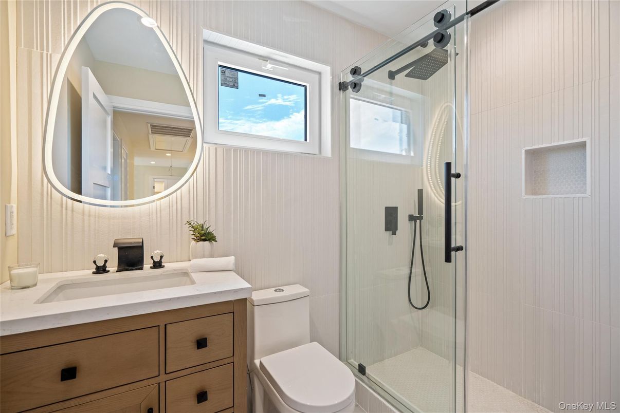 Bathroom, Glass Shower, Interior