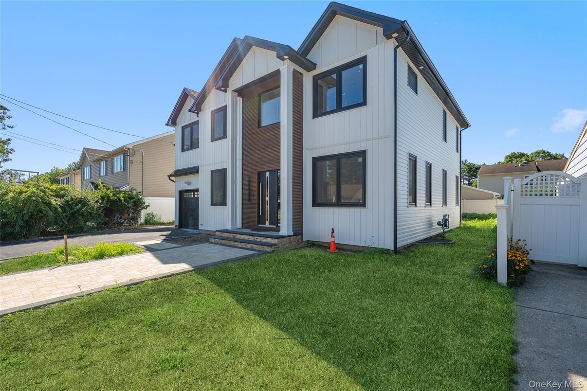 Attached, Backyard, Exterior, Facade, Farmhouse