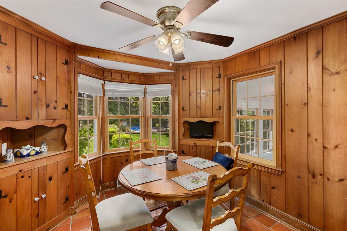 Dining room, Interior, Wooden Walls