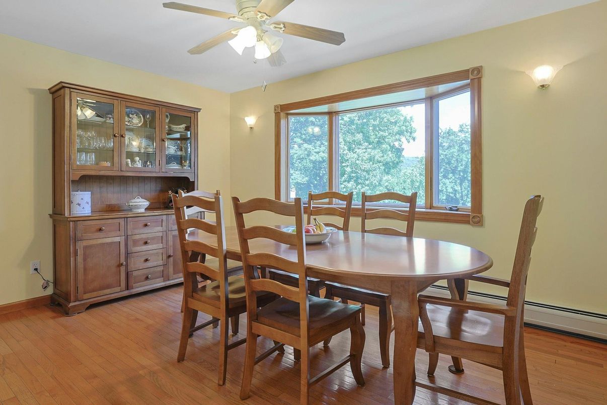 Dining room, Interior, Wood Texture Flooring