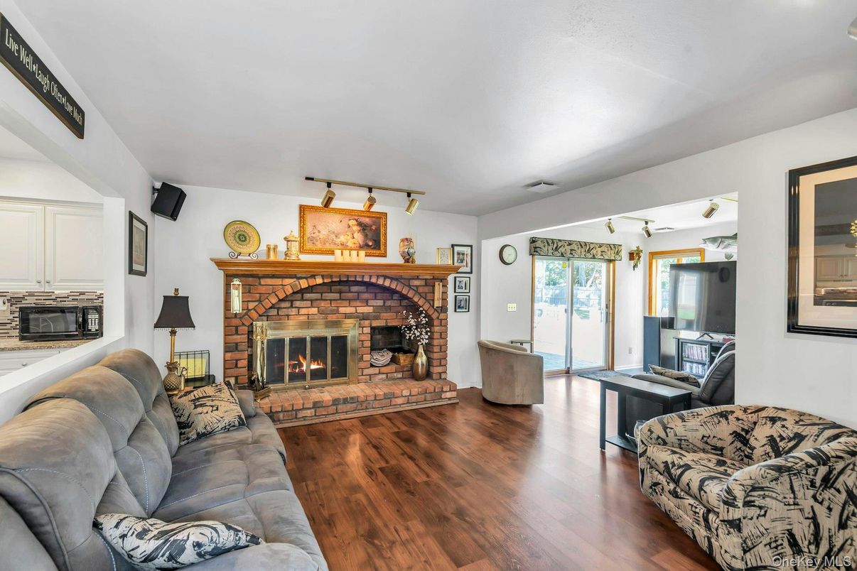 Fireplace, Interior, Living room, Wood Texture Flooring