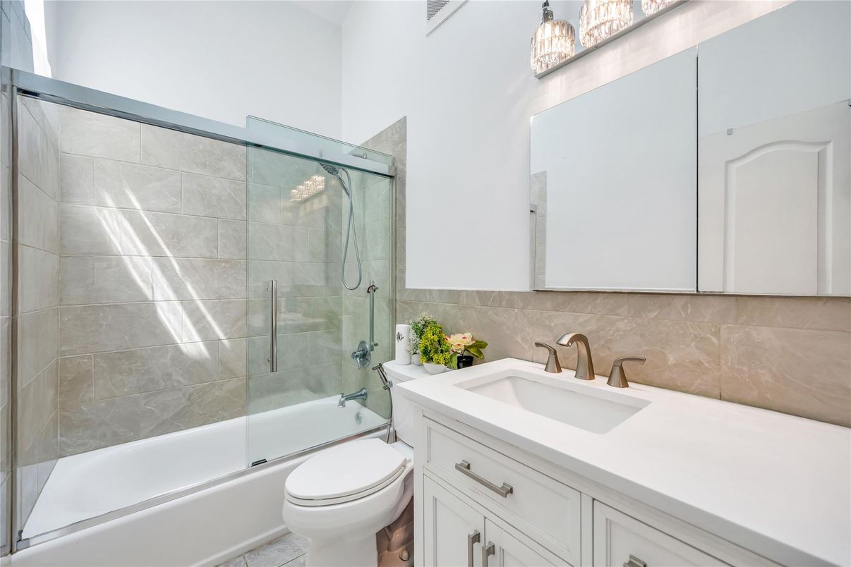 Bathroom, Glass Shower, Interior