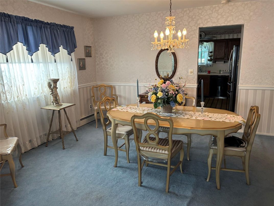 Chandelier, Dining room, Interior