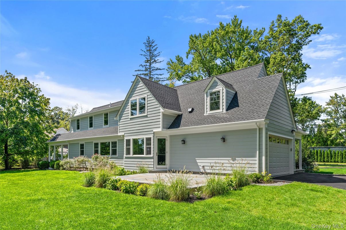 Attached, Backyard, Exterior, Facade, Cape Cod