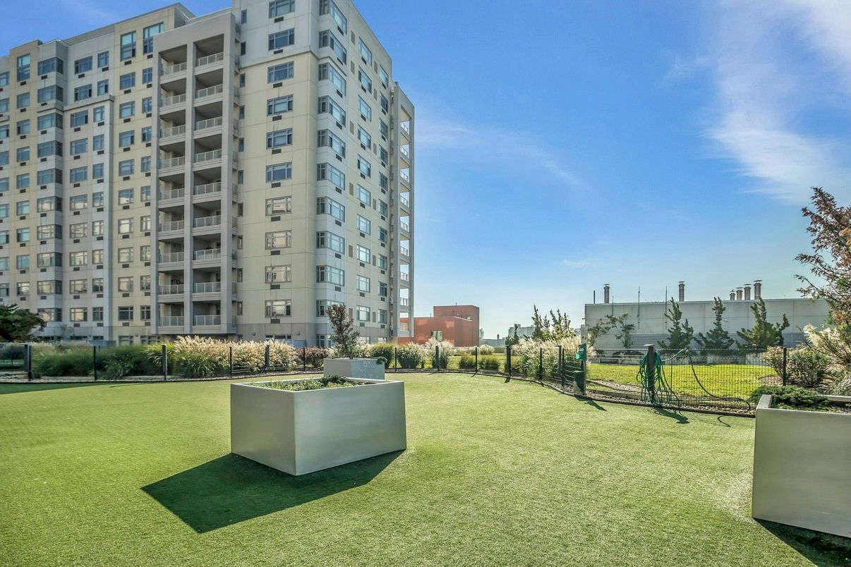 Backyard, Exterior, Facade, Condo Building