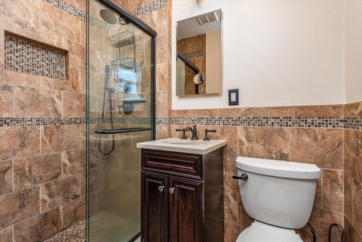Bathroom, Glass Shower, Interior