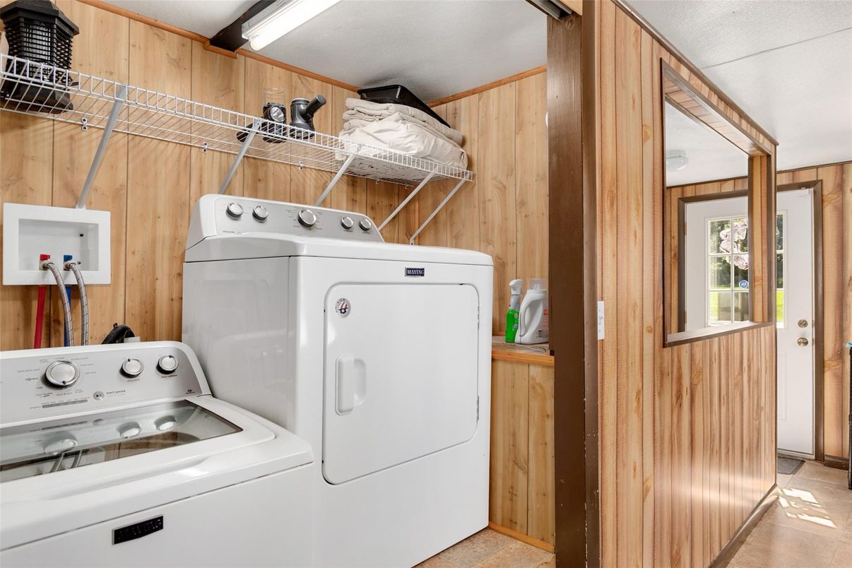 Interior, Utility Closets, Washer, Wooden Walls