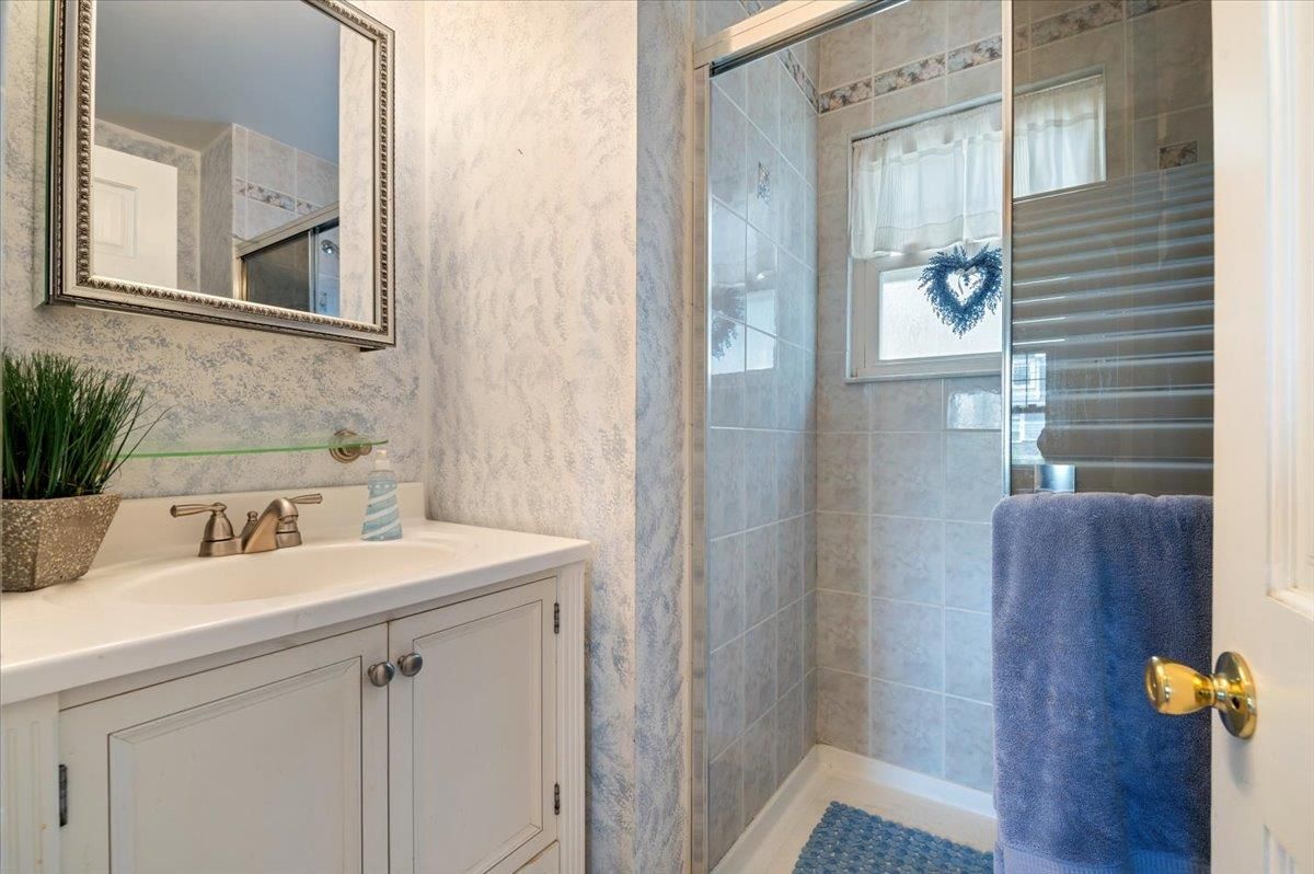 Bathroom, Glass Shower, Interior