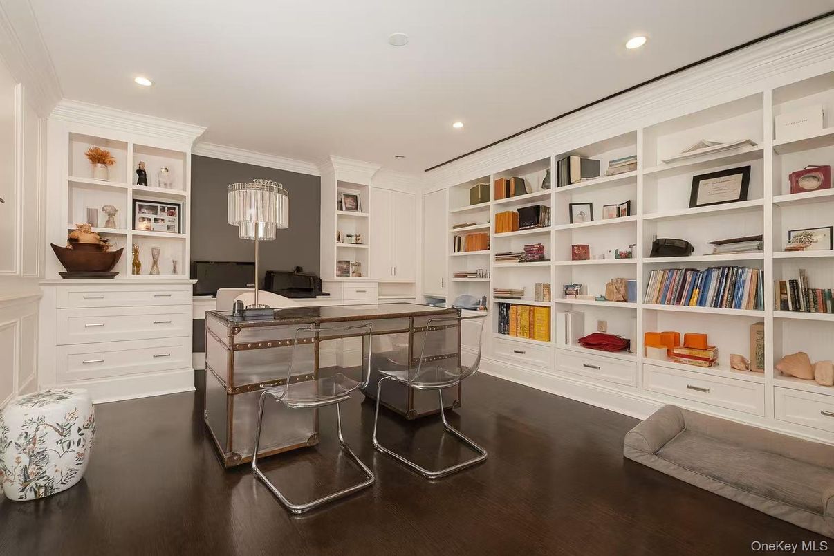 Home Office, Interior, Recessed Lighting