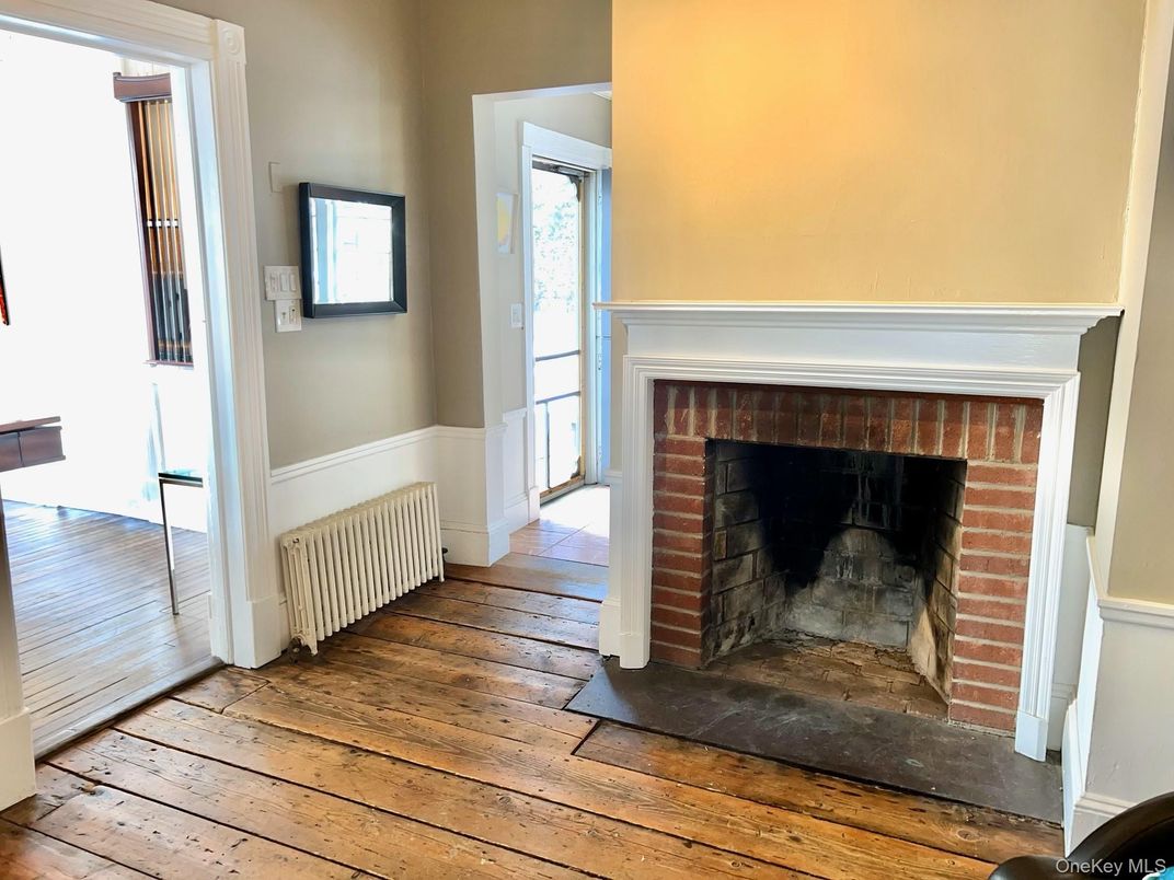 Fireplace, Interior, Wood Texture Flooring
