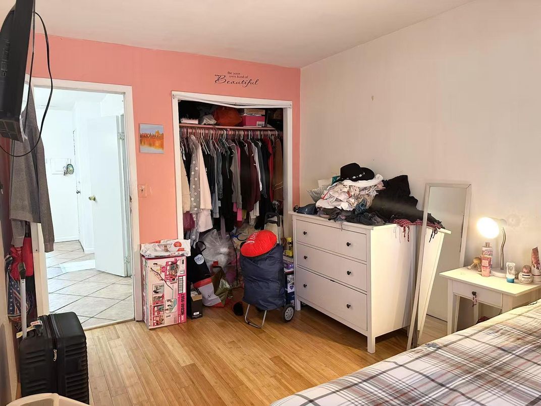 Interior, Walk-in Closets, Wood Texture Flooring