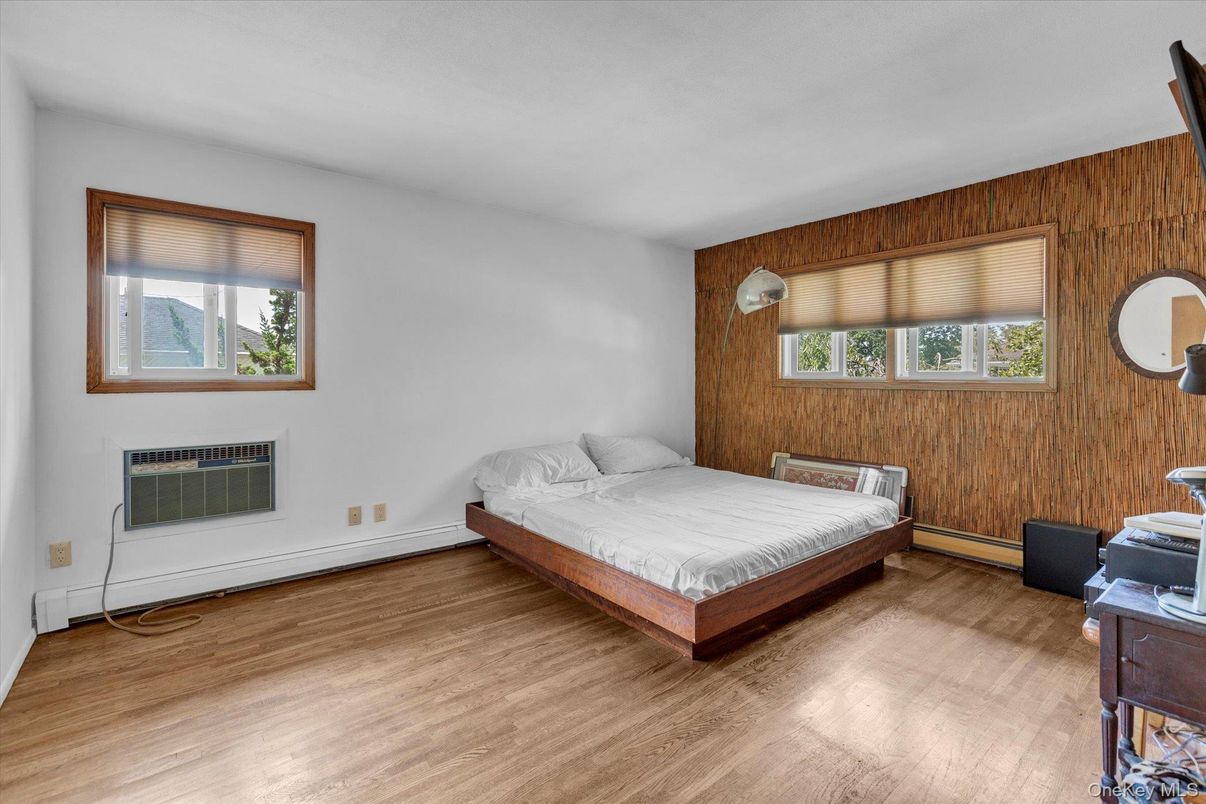 Bedroom, Interior, Wood Texture Flooring, Wooden Walls