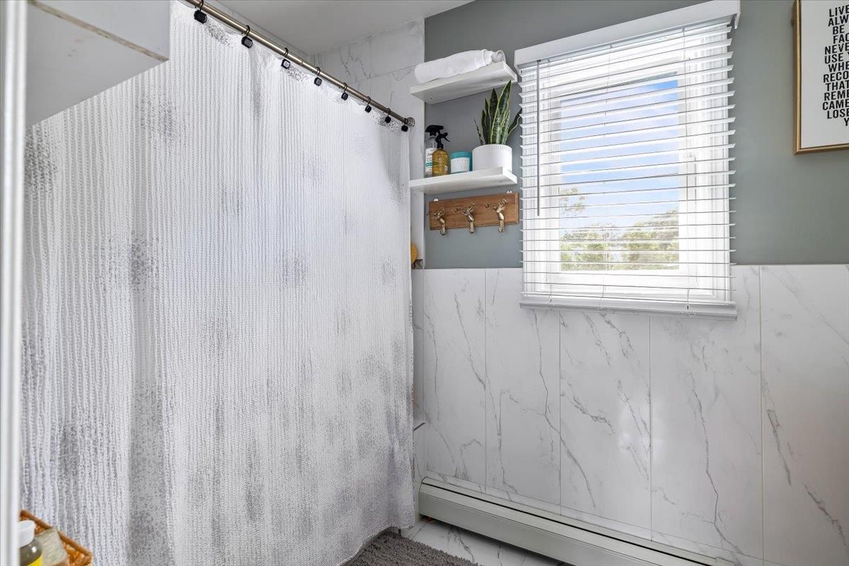 Bathroom, Interior, Marble Walls