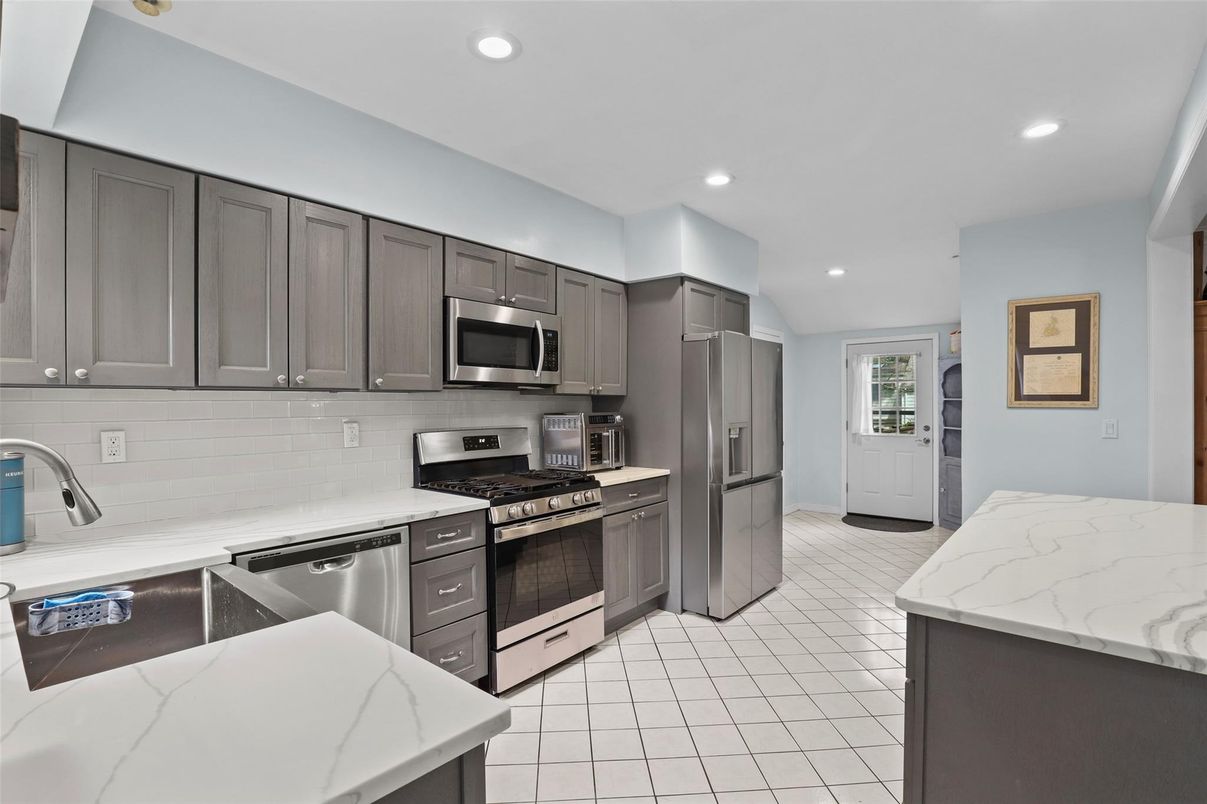 Interior, Kitchen, Recessed Lighting, Stainless Steel Appliances