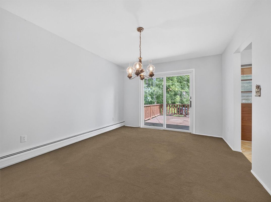 Chandelier, Empty room, Interior