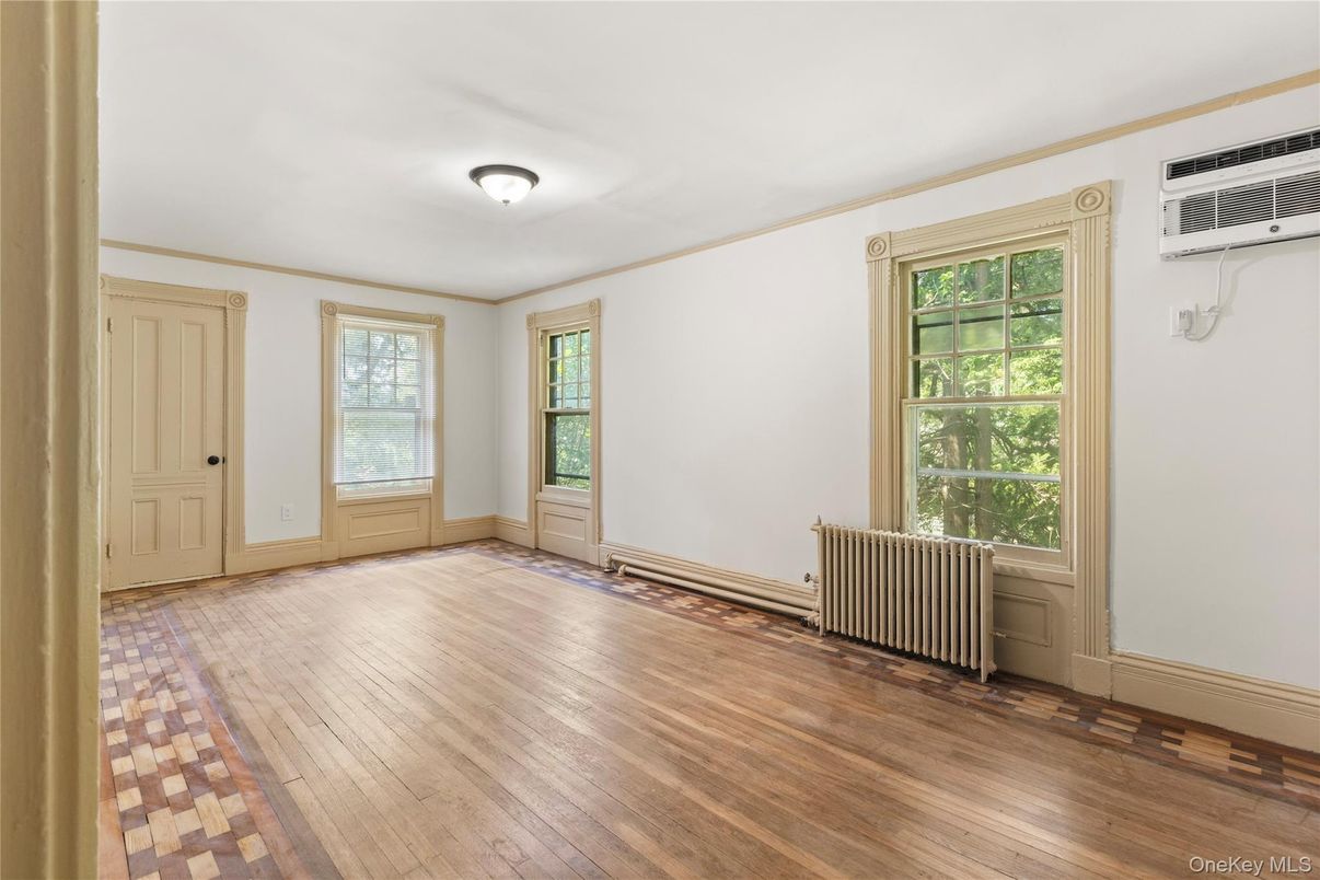 Empty room, Interior, Wood Texture Flooring