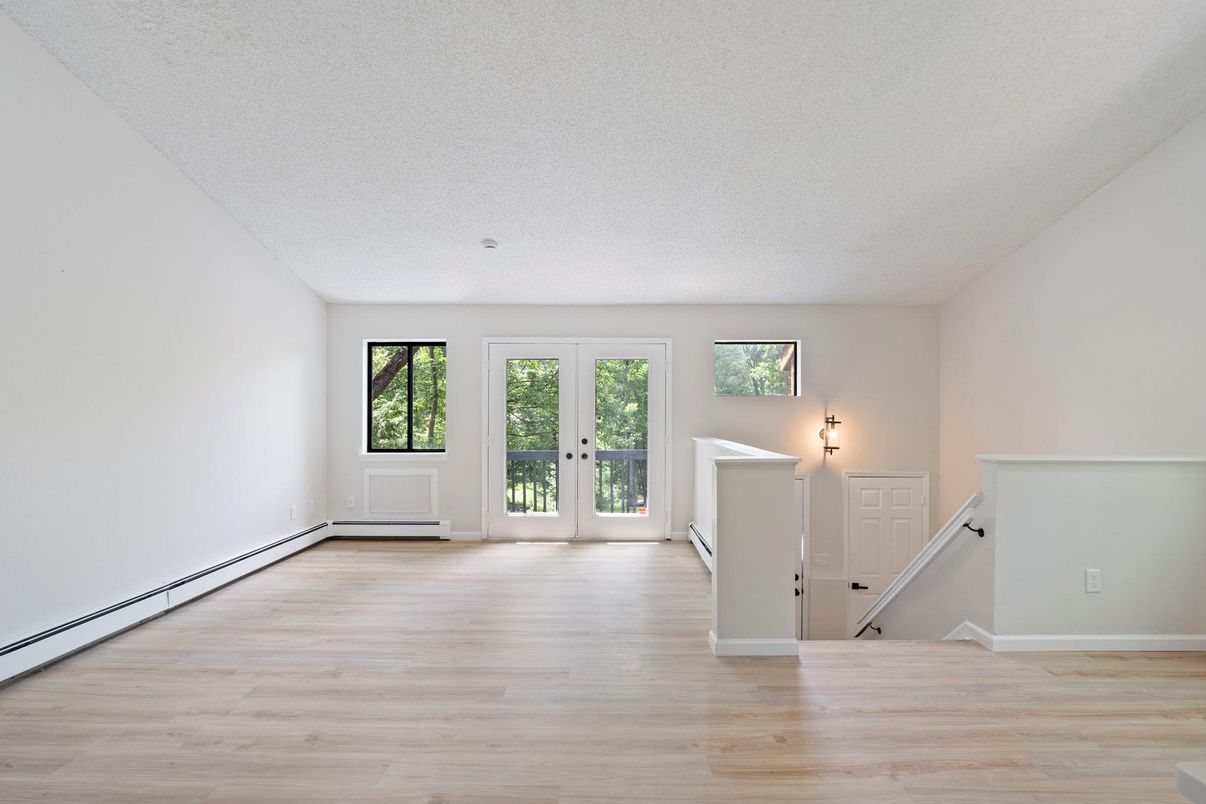 Empty room, Interior, Wood Texture Flooring