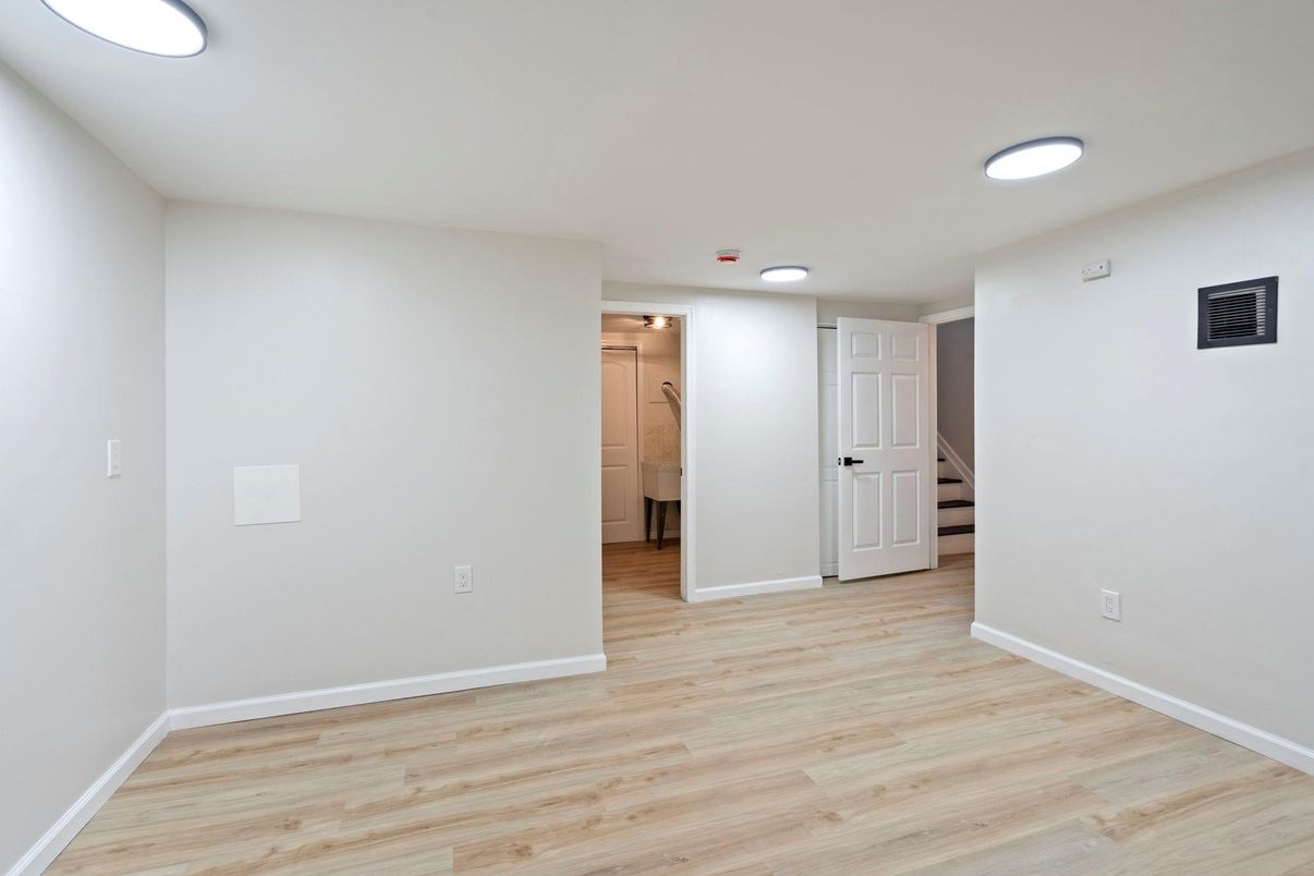 Empty room, Interior, Wood Texture Flooring