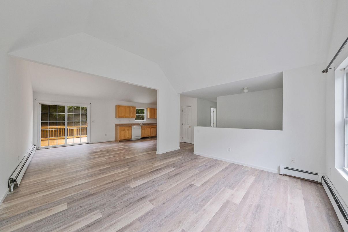 Empty room, Interior, Wood Texture Flooring