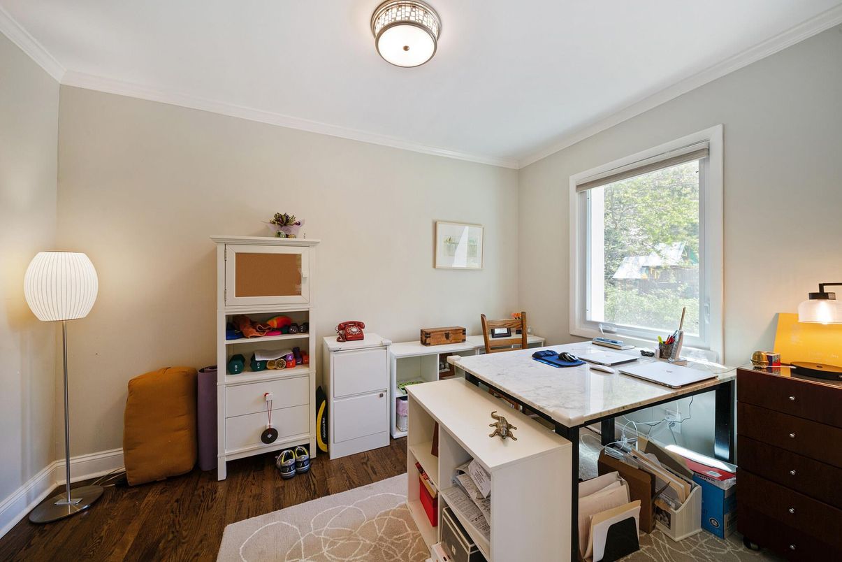 Home Office, Interior, Wood Texture Flooring