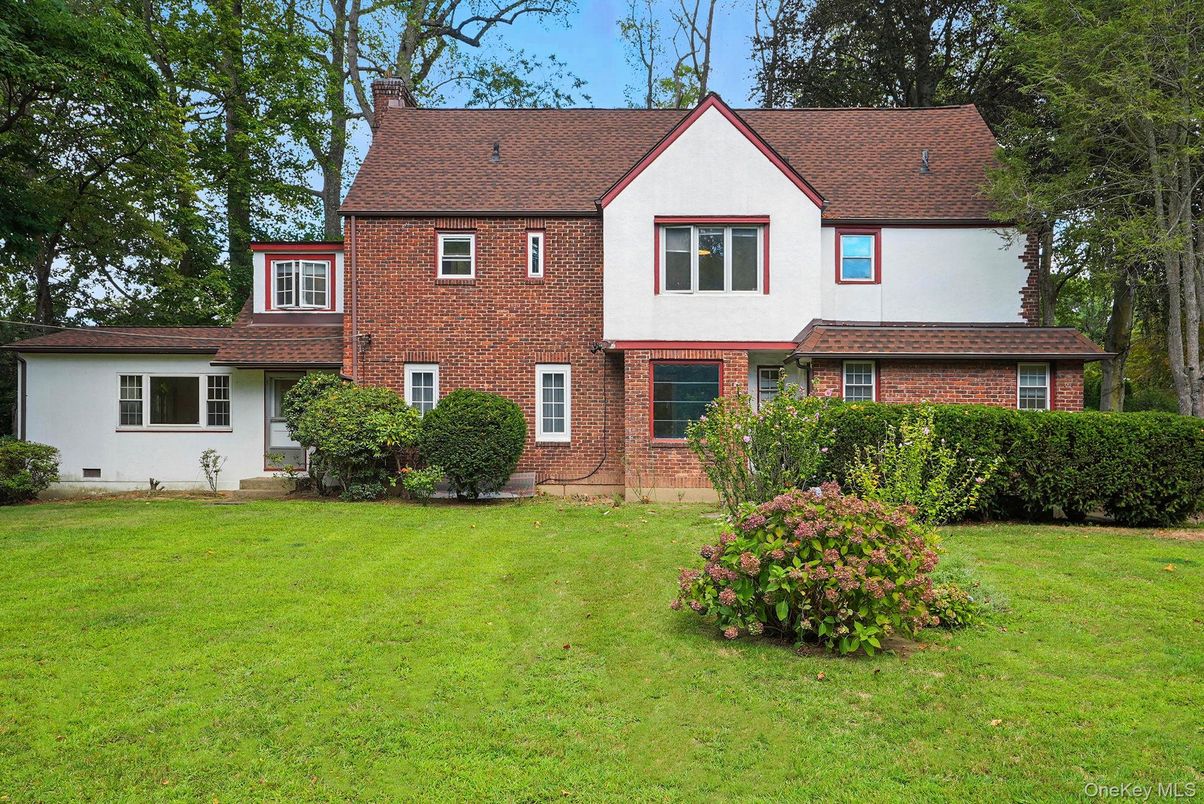 Backyard, Exterior, Facade, Brick Facade, Tudor Revival