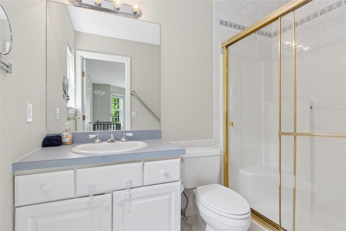 Bathroom, Glass Shower, Interior