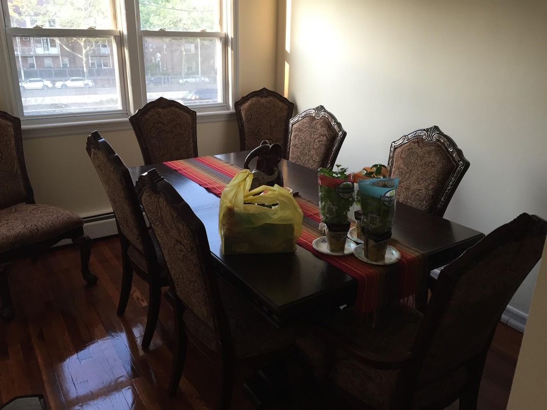 Dining room, Interior, Wood Texture Flooring