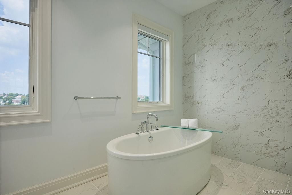 Bathroom, Free Standing Baths, Interior, Marble, Marble Walls