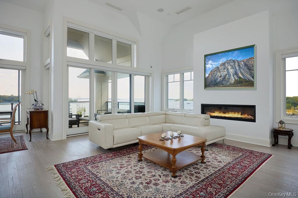 Fireplace, Interior, Living room, Water, Wood Texture Flooring