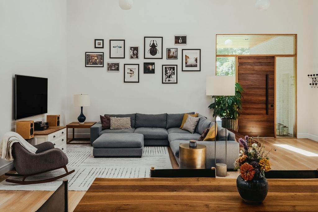 Interior, Living room, Wood Texture Flooring