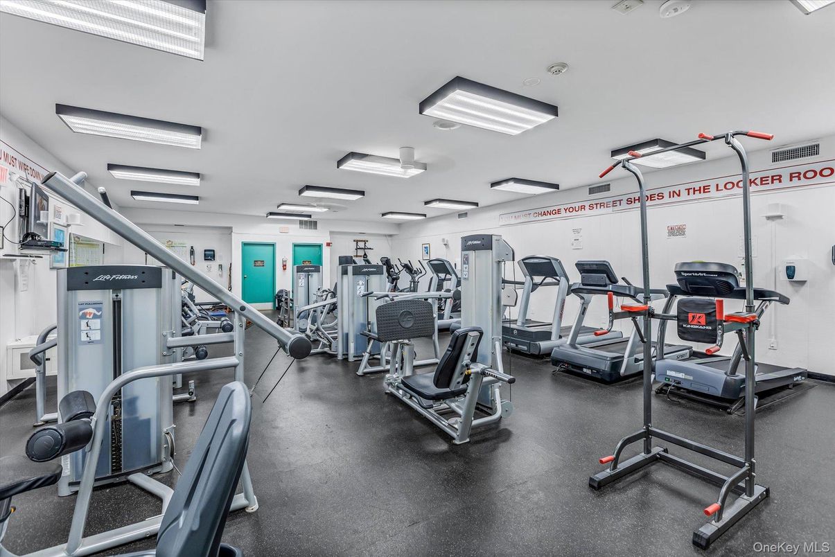 Fitness Equipment, Gym, Interior