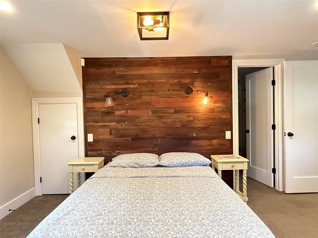 Bedroom, Interior, Wooden Walls