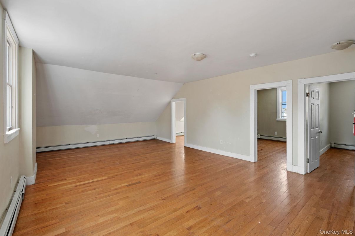 Empty room, Interior, Wood Texture Flooring